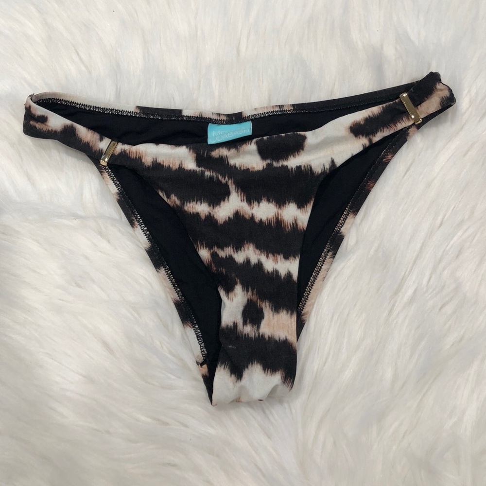 Melissa Odabash Safari Print Bikini Top Sz 4